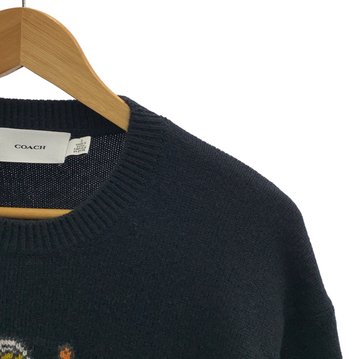 COACH / コーチ | 2023AW | コズミック ウール カシミヤ クルーネックニット | S | メンズ