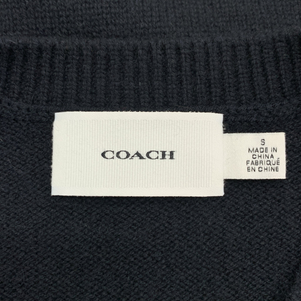 COACH / コーチ | 2023AW | コズミック ウール カシミヤ クルーネックニット | S | メンズ