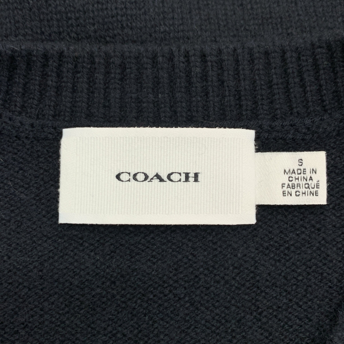 COACH / コーチ | 2023AW | コズミック ウール カシミヤ クルーネックニット | S | メンズ