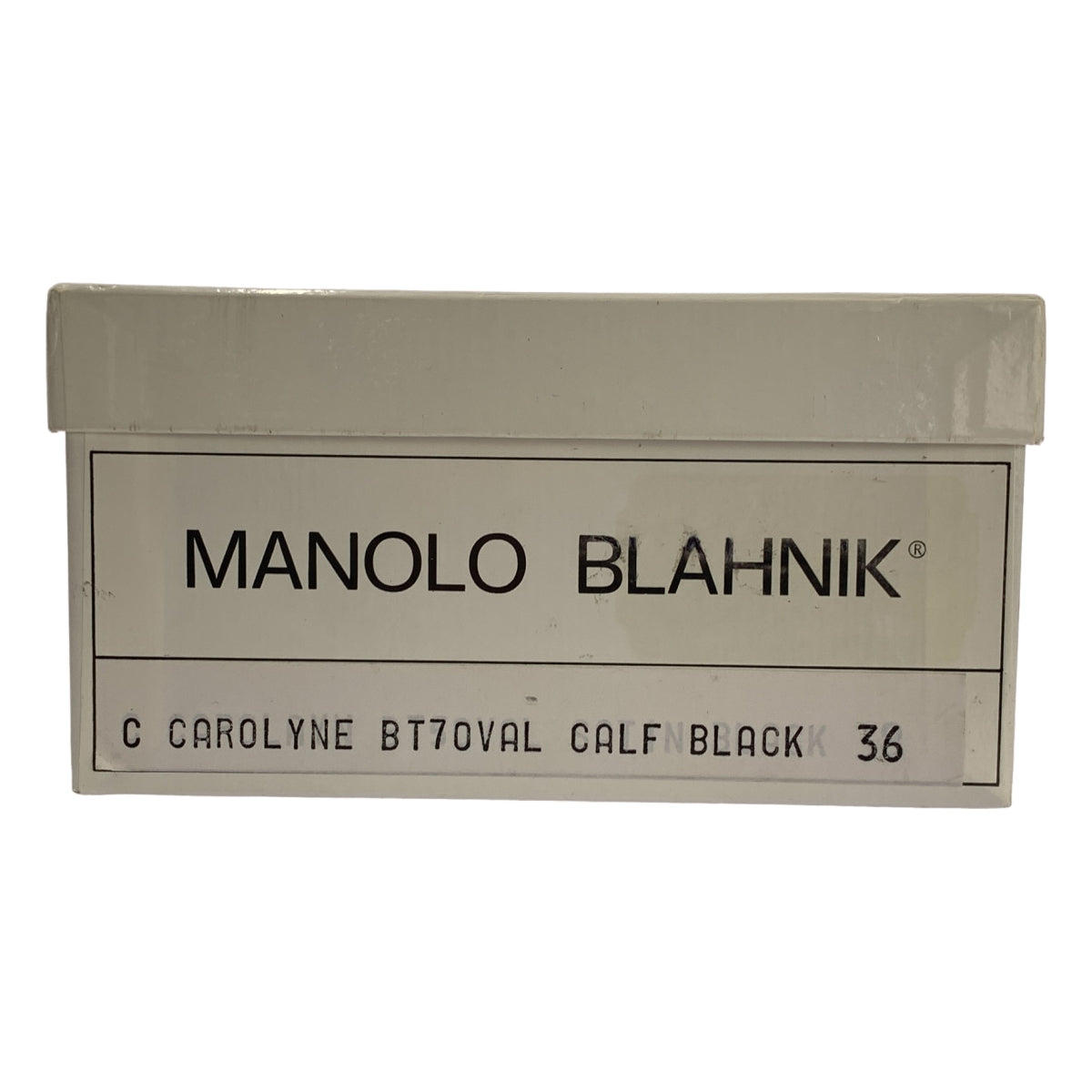MANOLO BLAHNIK / 마노로브라니크 | 가죽 포인티드 투 슬링백 힐 펌프스 | 36 | 여성