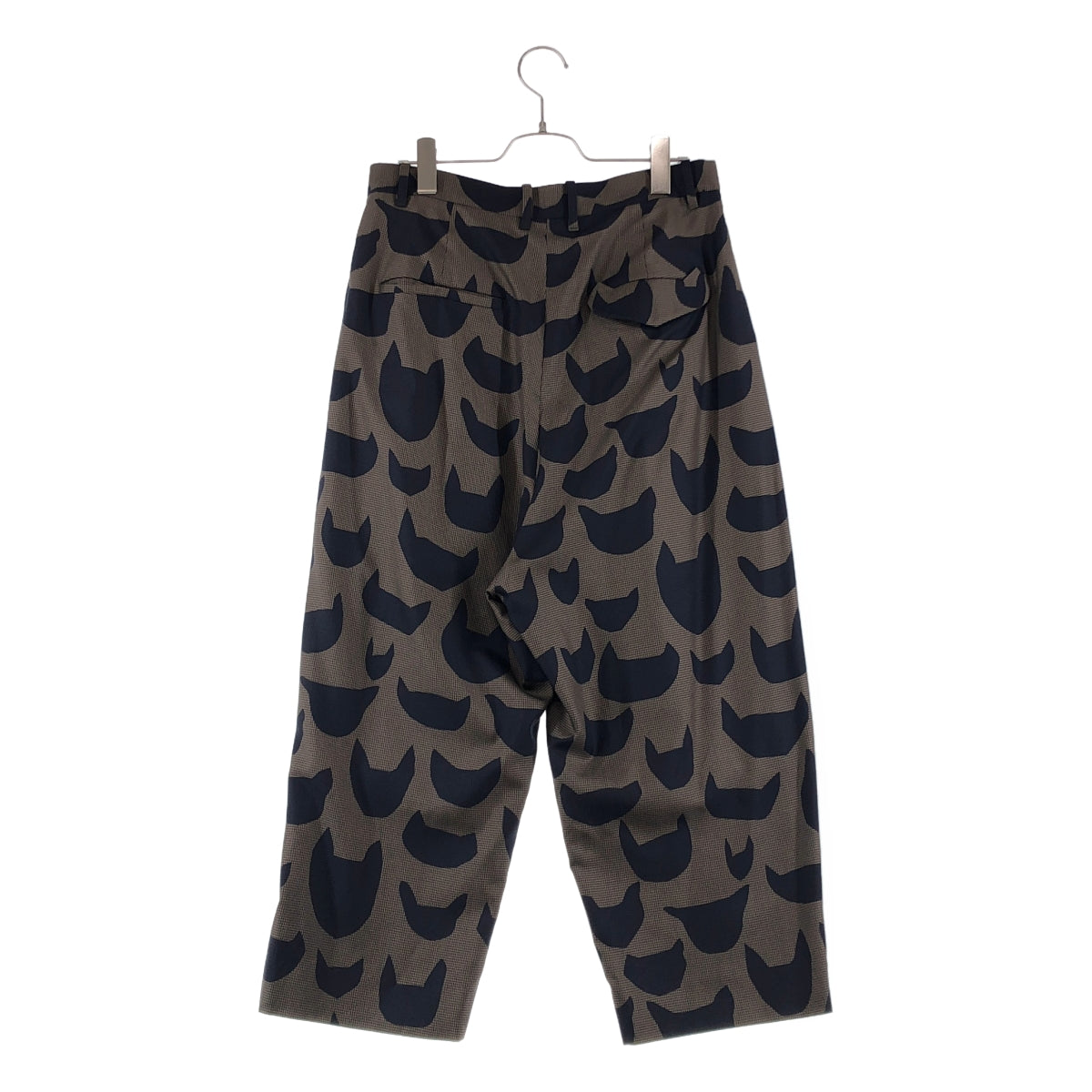 mina perhonen | anone anone | 100% 絲質 | 絲質全印花雙褶寬褲 | 有襯裡 | 38 碼 | 女款