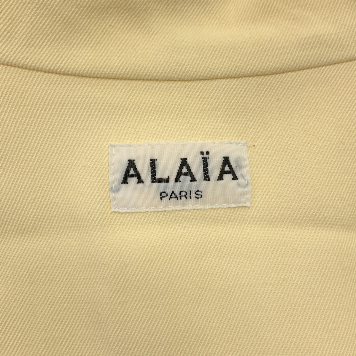 ALAIA / 얼라이어 | 1980s | 레이온 버튼리스 싱글 재킷 | 40 | 여성
