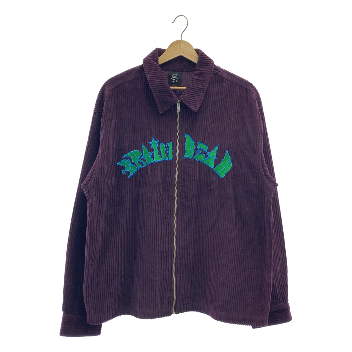 BRAIN DEAD / ブレインデッド | COBBLESTONE CORD SHIRT JACKET コーデュロイジャケット | M | バーガンディー | メンズ