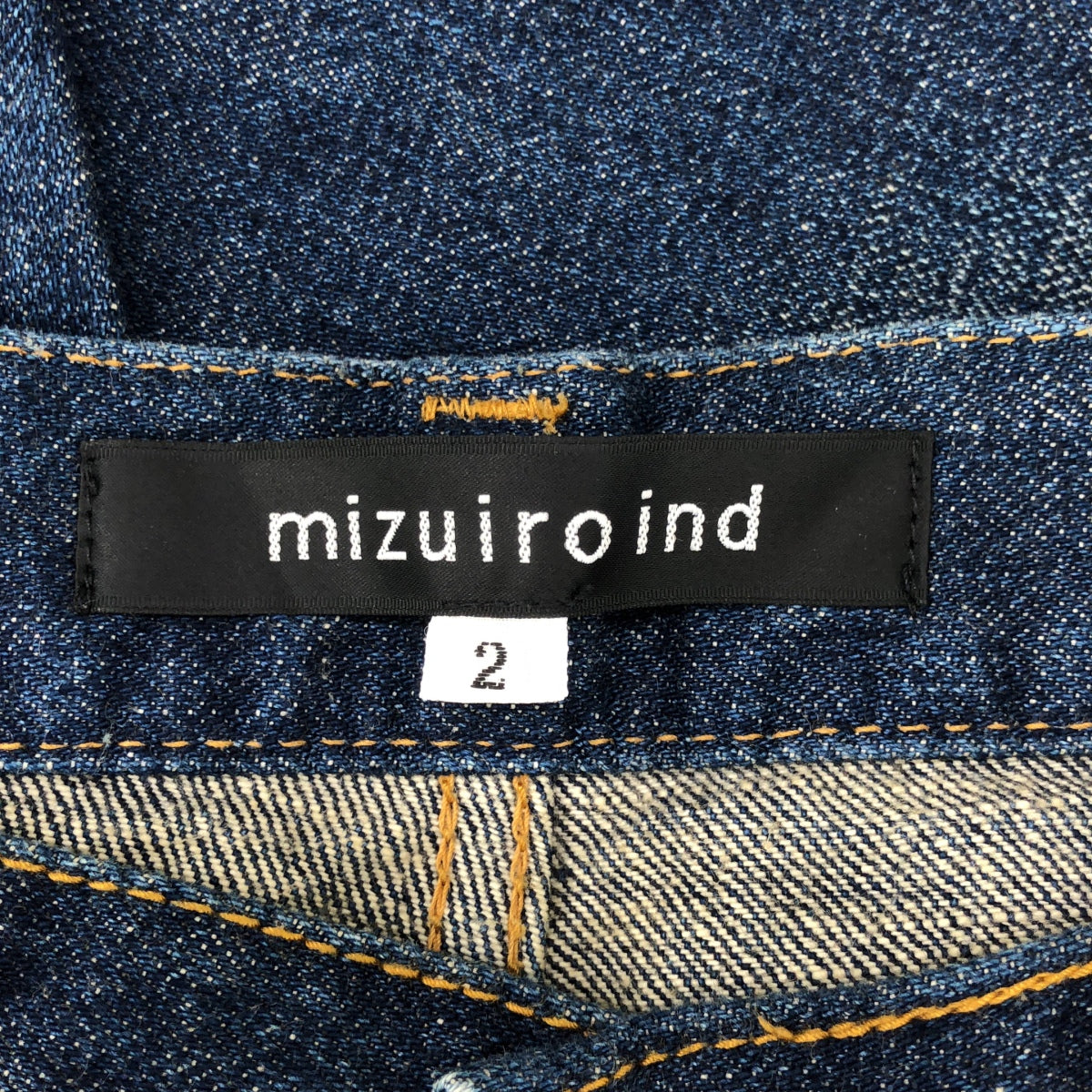 mizuiroind / mizuiroind | Vintage processed 5P tapered denim pants | 2 | Women's