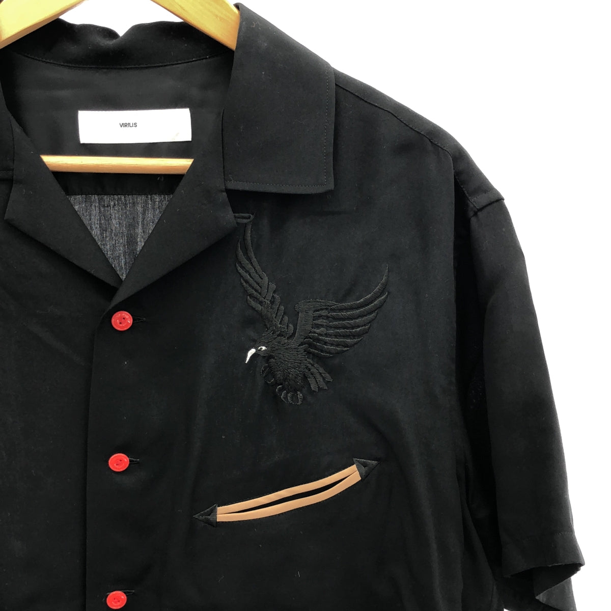 TOGA VIRILIS | 刺繡開領襯衫 | 尺寸 46 |