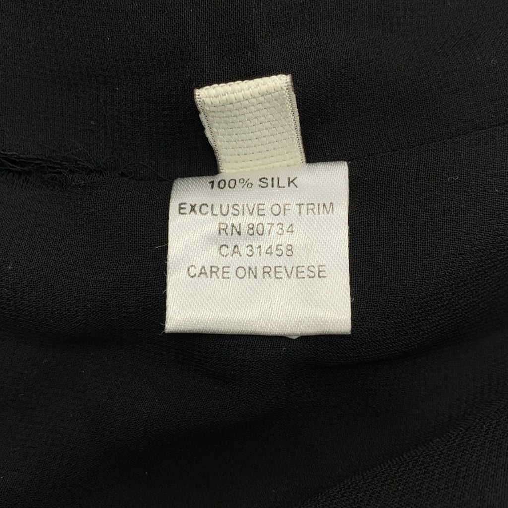 MARNI / マルニ | シルク パフスリーブ タック バルーン 半袖ワンピース | 36 | レディース