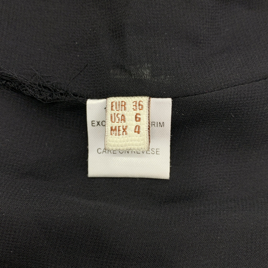 MARNI / マルニ | シルク パフスリーブ タック バルーン 半袖ワンピース | 36 | レディース