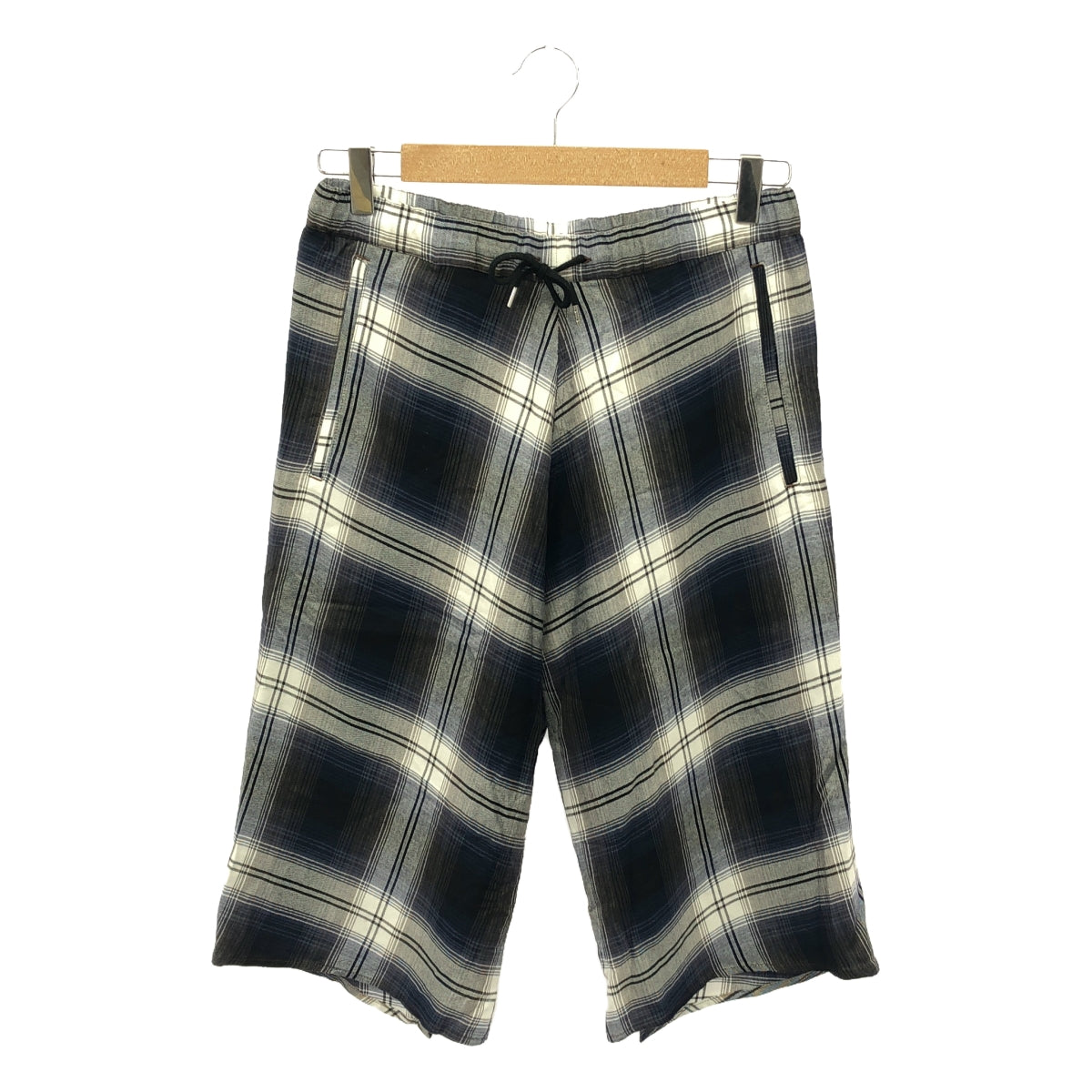 【美品】  sulvam / サルバム | 2023SS | SHORT PANTS レーヨン チェック ショートパンツ | S | マルチカラー | メンズ