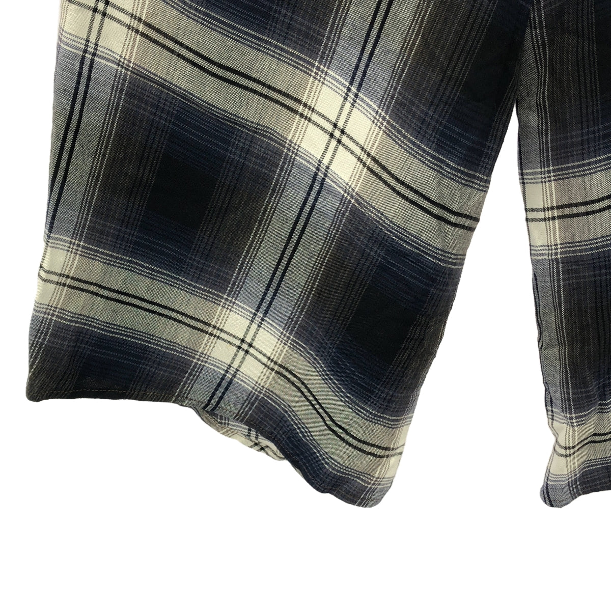 [品相好] sulvam / Sulvam | 2023SS |短褲 人造絲格紋短褲 | S |多色 |男士