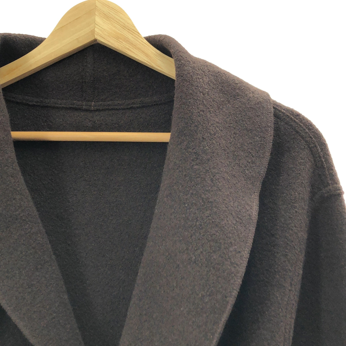 FOXEY / フォクシー | ヌートリアファー ウール ベルテッド コート | 2 | レディース