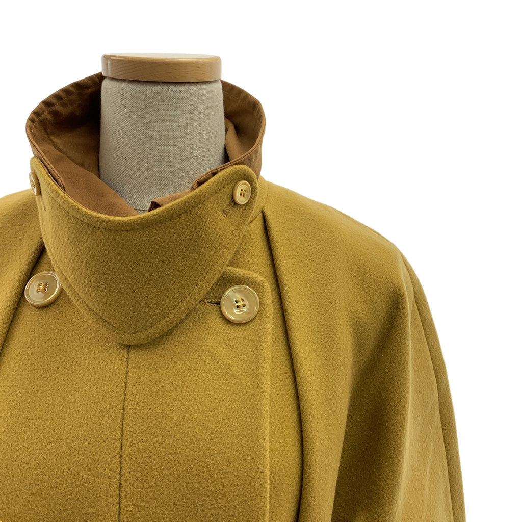 CARVEN / 칼벤 | 울 착탈 가능 컬러 벨티드 오버 코트 | 36 | 여성