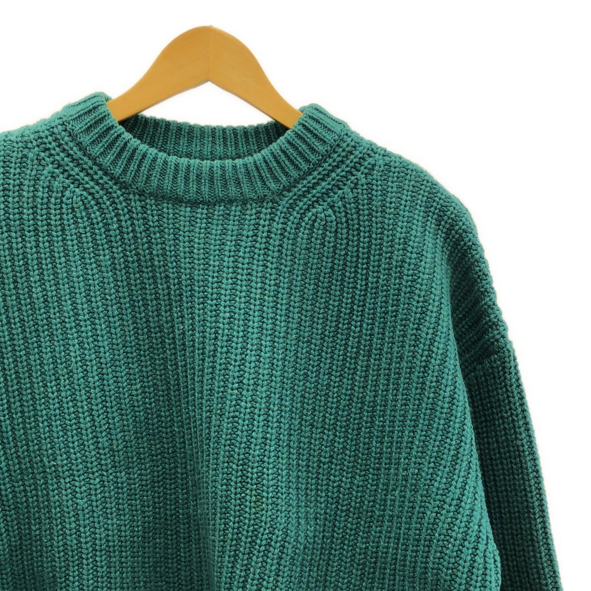 UNUSED | CREW NECK KNIT | 1 | Green | Men's