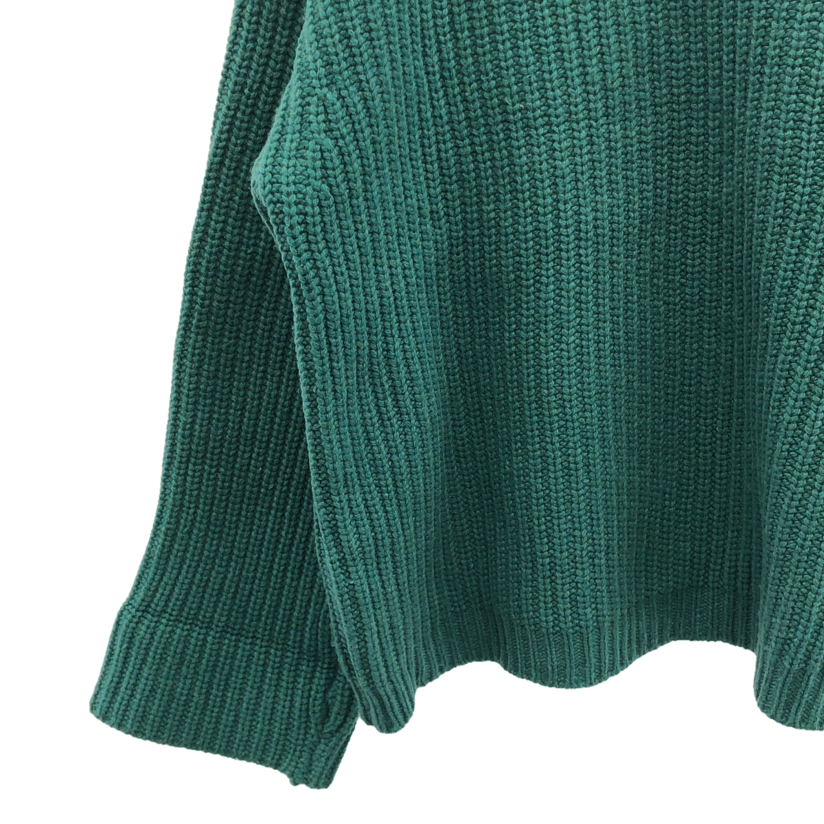 UNUSED | CREW NECK KNIT | 1 | Green | Men's