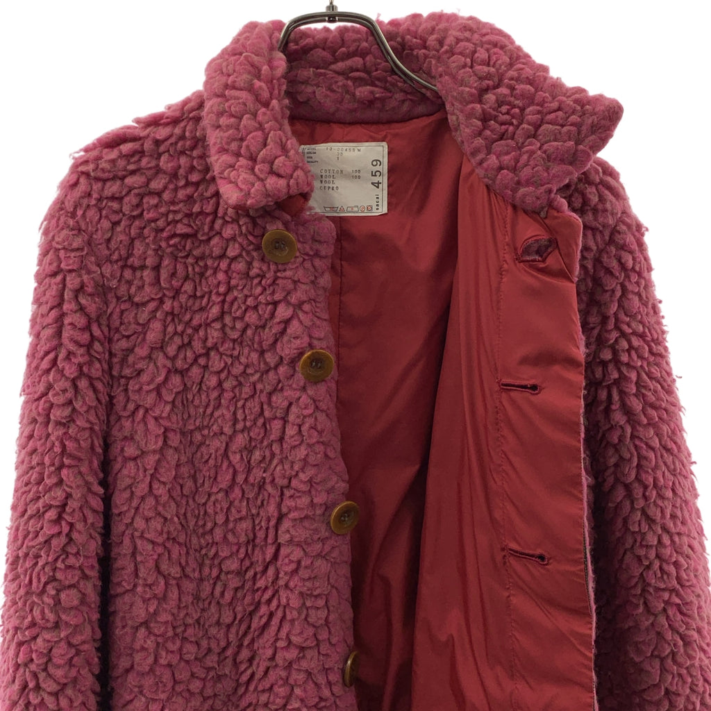 sacai / 사카이 | 보아 스텐 컬러 코트 | 1 |