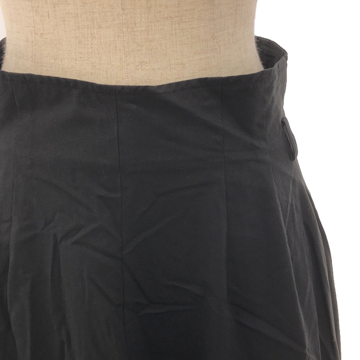 foufou / フーフー | linen flare skirt リネン フレアスカート | 0 | ブラック | レディース