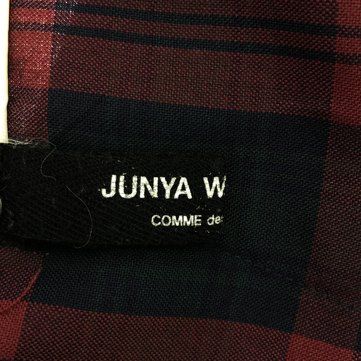 JUNYA WATANABE COMME des GARCONS / 준야와타나베 | AD1996 | 체크 울 비대칭 스커트 | M | 여성