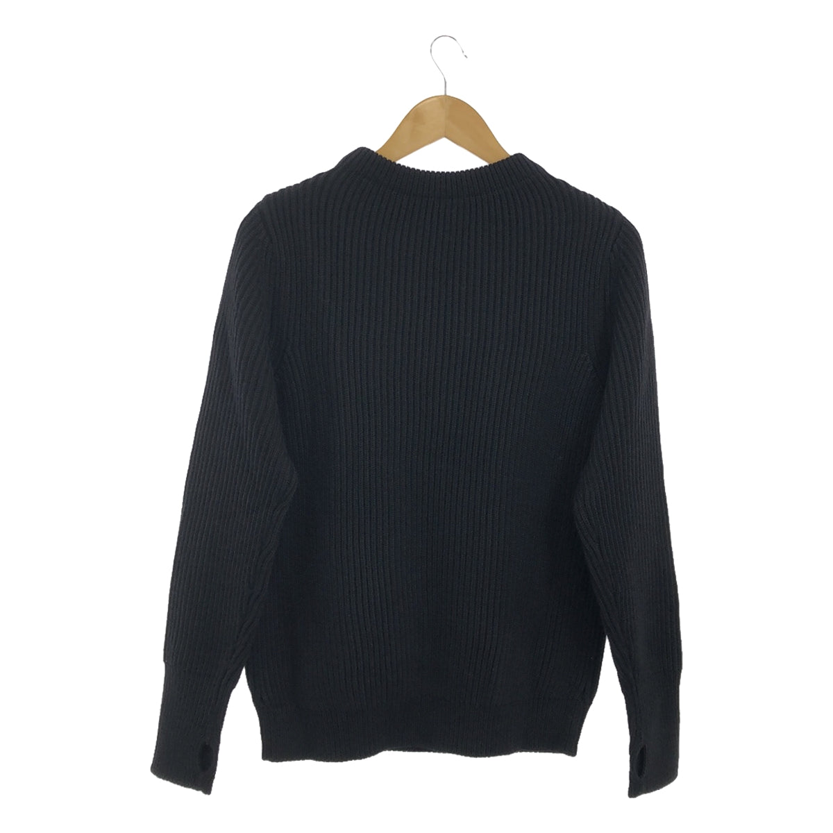 ANDERSEN-ANDERSEN / アンデルセンアンデルセン | THE NAVY CREW NECK 5G ウール クルーネックニット – KLD