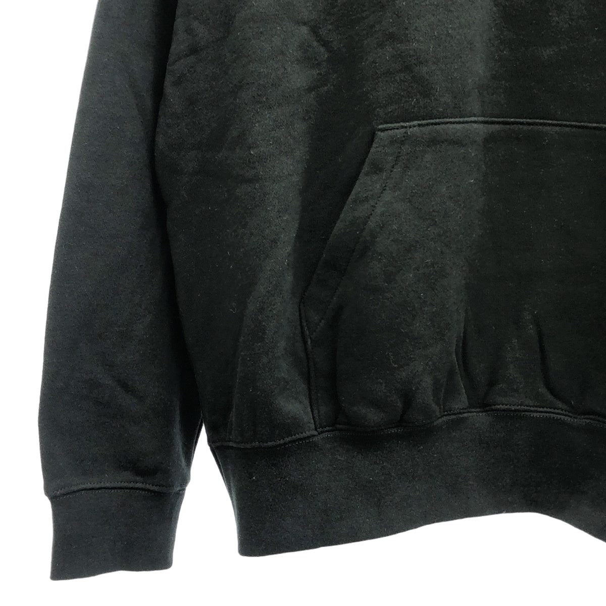 【美品】  FOG ESSENTIALS / エフオージーエッセンシャルズ | ハーフジップ スウェットパーカー | M | ブラック | メンズ