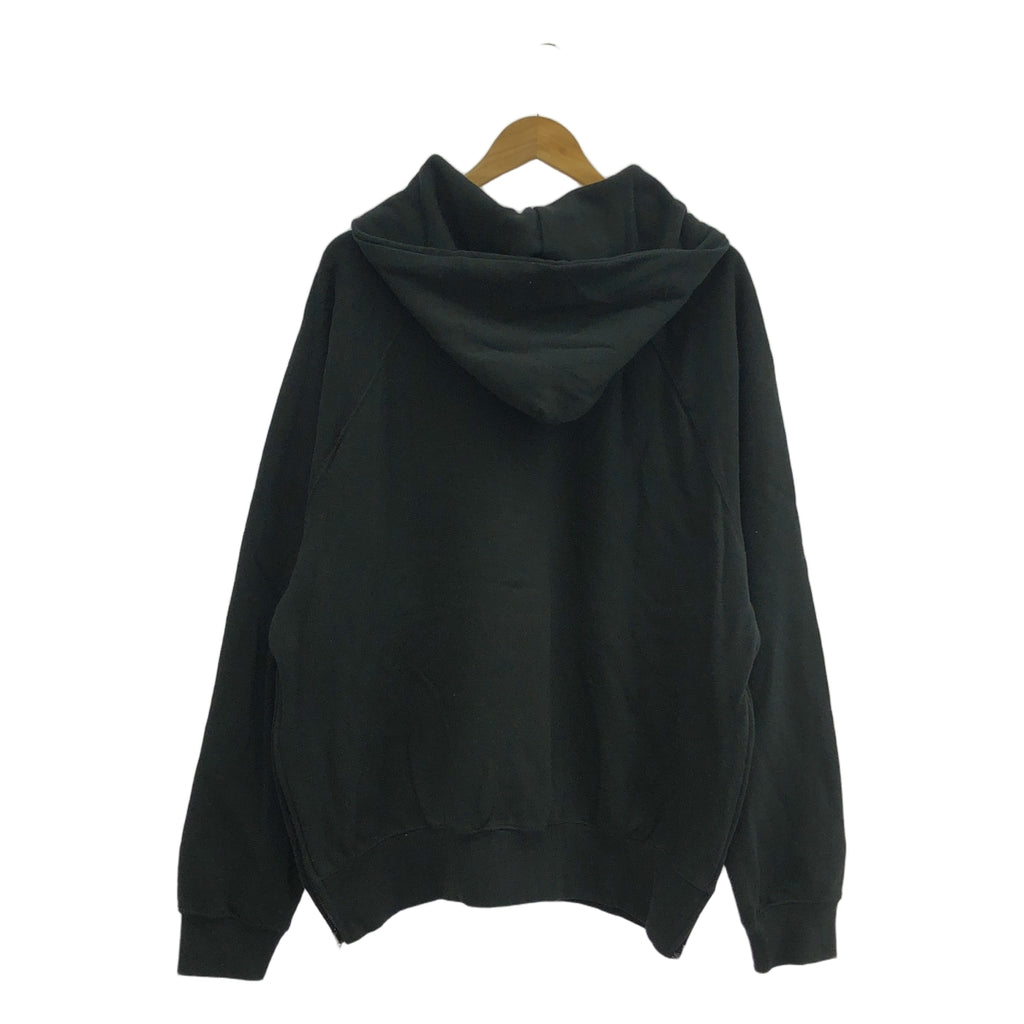 【美品】  FOG ESSENTIALS / エフオージーエッセンシャルズ | ハーフジップ スウェットパーカー | M | ブラック | メンズ