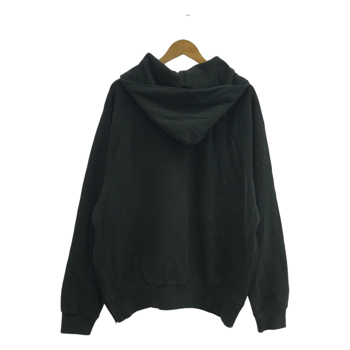 【美品】  FOG ESSENTIALS / エフオージーエッセンシャルズ | ハーフジップ スウェットパーカー | M | ブラック | メンズ