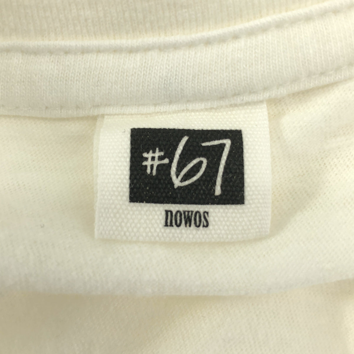 67 nowos / L'Occitinowos | Cutsew 棉質圓領剪裁與縫紉 | F |