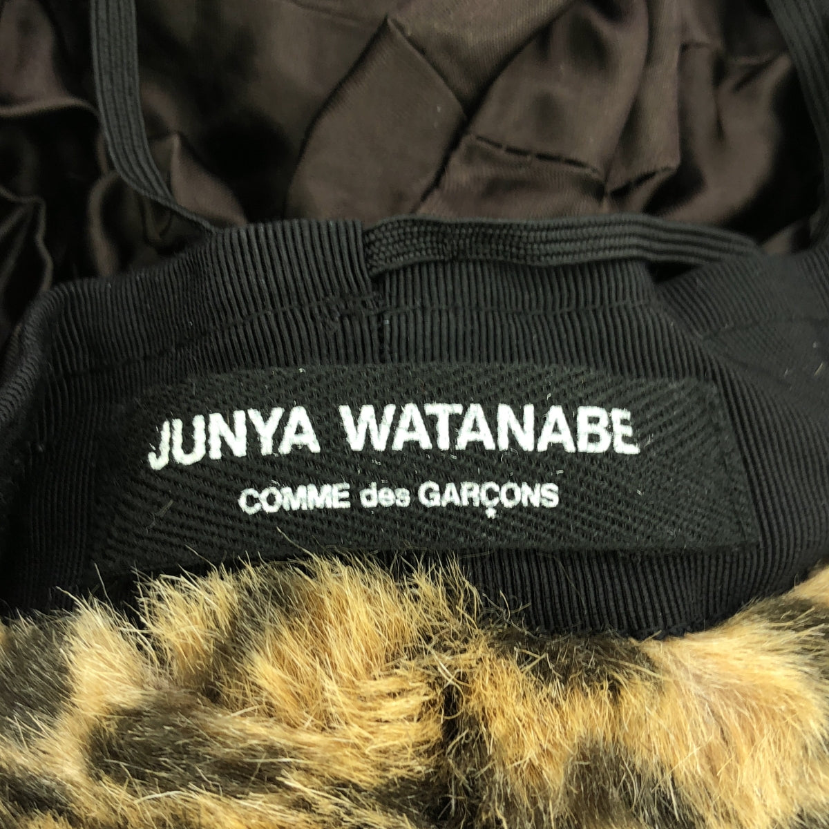 JUNYA WATANABE COMME des GARCONS / Junya Watanabe | Leopard eco fur hat |