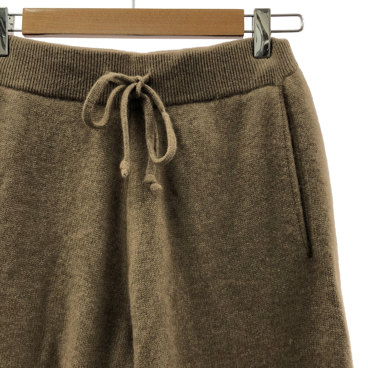 AURALEE / オーラリー | 2023AW | BABY CASHMERE KNIT PANTS カシミヤニットイージーパンツ | 1 | ブラウン | レディース