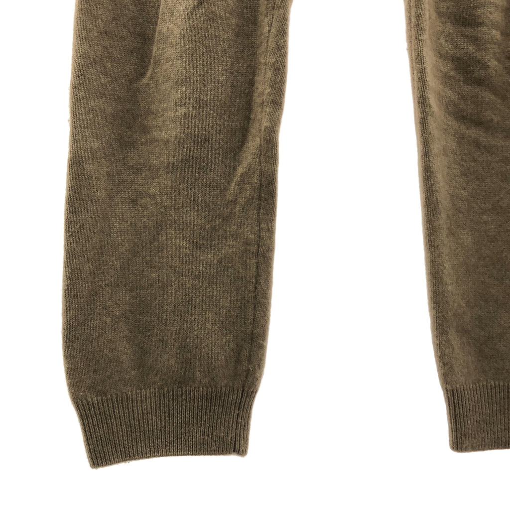 AURALEE / オーラリー | 2023AW | BABY CASHMERE KNIT PANTS カシミヤニットイージーパンツ | 1 | ブラウン | レディース