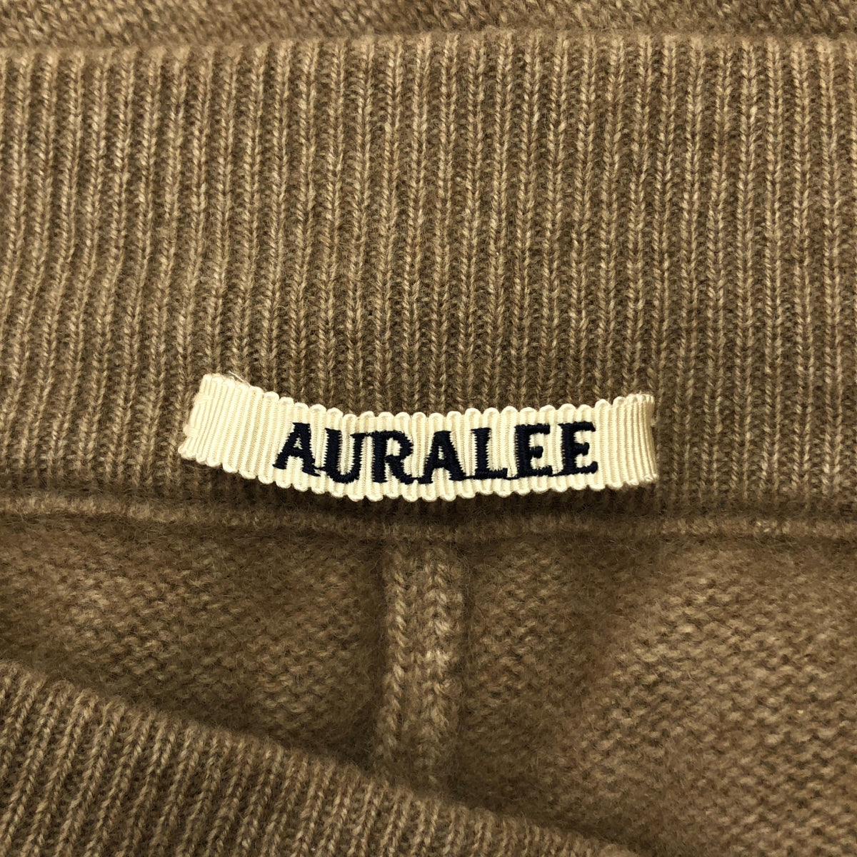 AURALEE / オーラリー | 2023AW | BABY CASHMERE KNIT PANTS カシミヤニットイージーパンツ | 1 | ブラウン | レディース