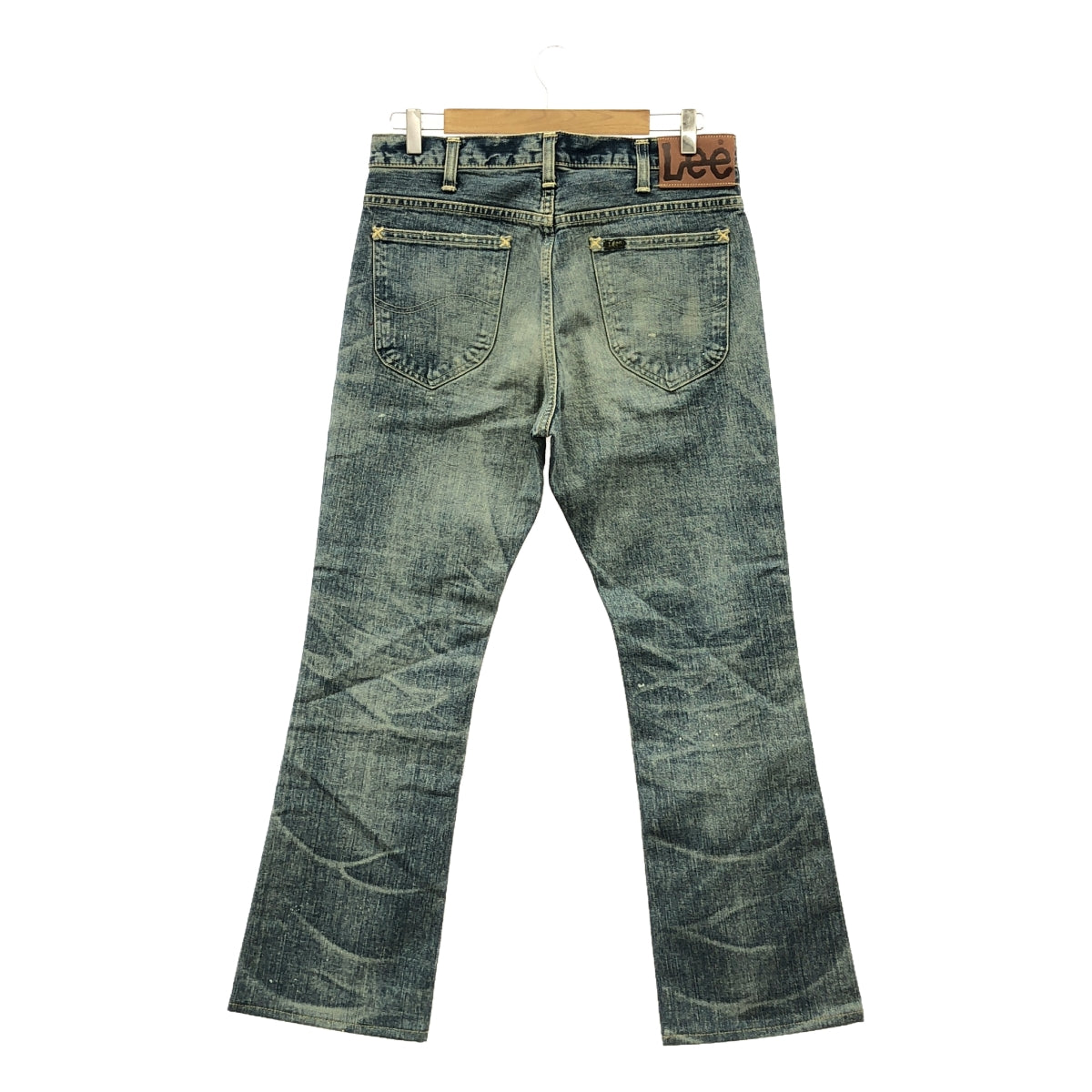 Lee | LM5102 AMERICAN RIDERS 102 Distressed American Riders Bootcut Denim Pants | M | Indigo | Men's