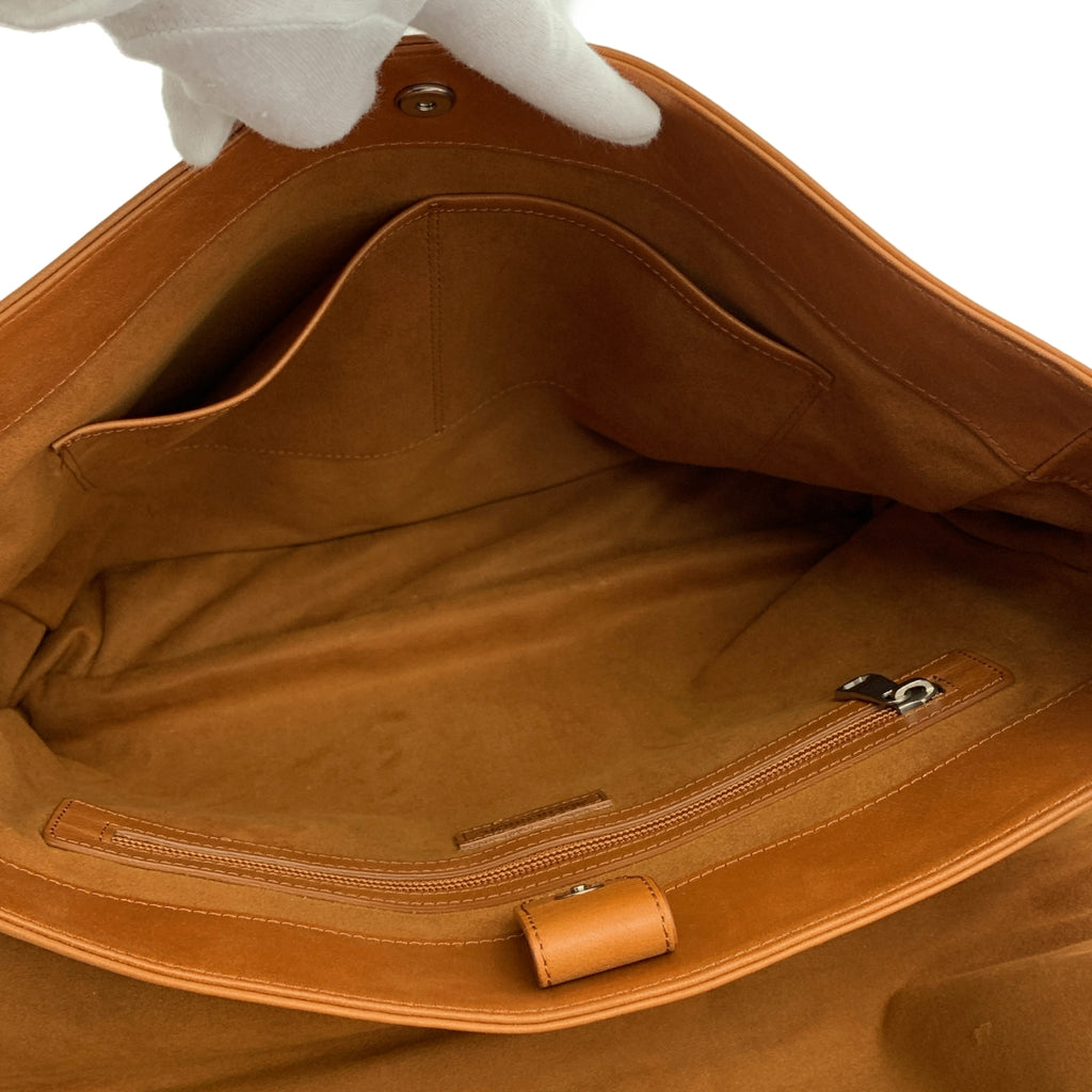 【美品】  ADER ERROR / アーダーエラー | 2023AW | レザー メッセンジャーバッグ | ブラウン | メンズ