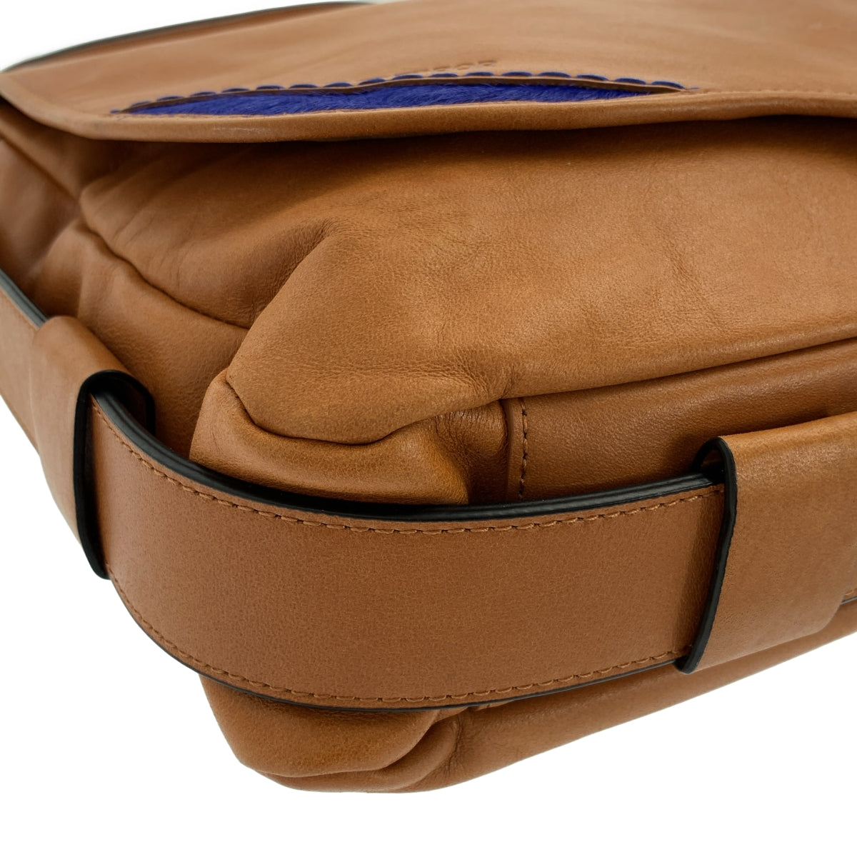 【美品】  ADER ERROR / アーダーエラー | 2023AW | レザー メッセンジャーバッグ | ブラウン | メンズ