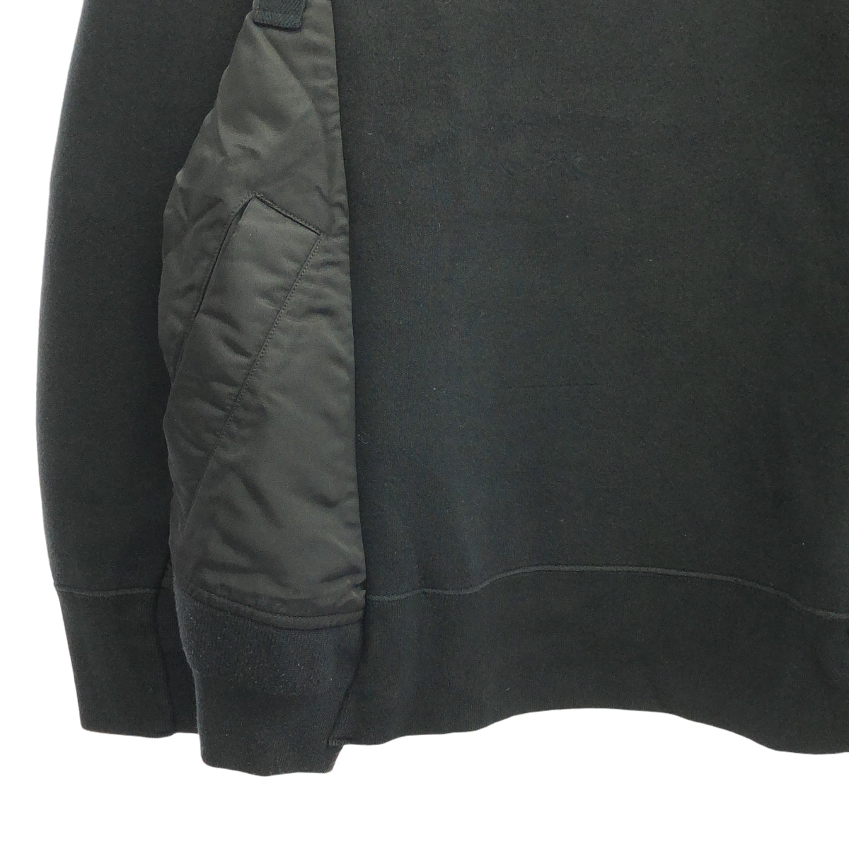 sacai / サカイ | Sponge Sweat Pullover / 異素材 切替