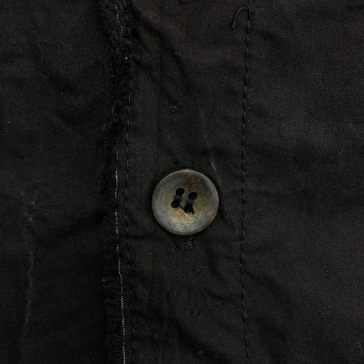 P.R.PATTERSON / P.R.パターソン | POCKET SHIRT / スタンドカラー ポケット シャツ | S | ブラック | メンズ