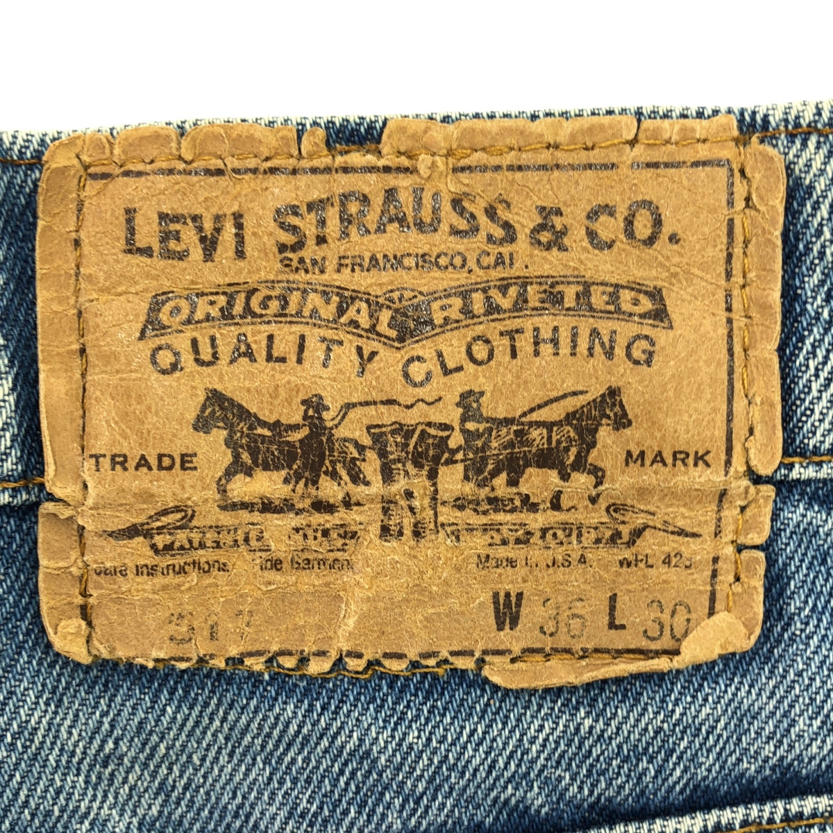 Levi's / リーバイス | 90s ヴィンテージ USA製 20517-0217 オレンジタブ ブーツカット デニムパンツ | W36 L30 | メンズ