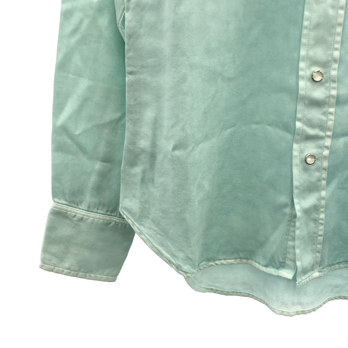 MADISON BLUE / 매디슨 블루 | WESTERN SHIRT OVER DYED TWILL 웨스턴 셔츠 오버 다이 트일 리요셀 |