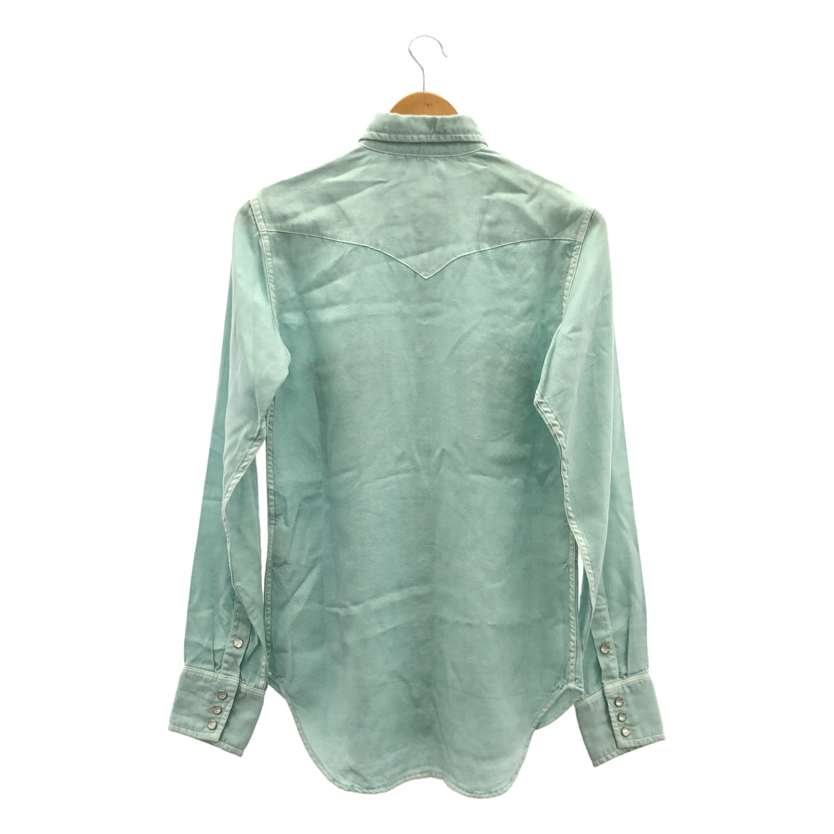 MADISON BLUE / 매디슨 블루 | WESTERN SHIRT OVER DYED TWILL 웨스턴 셔츠 오버 다이 트일 리요셀 |