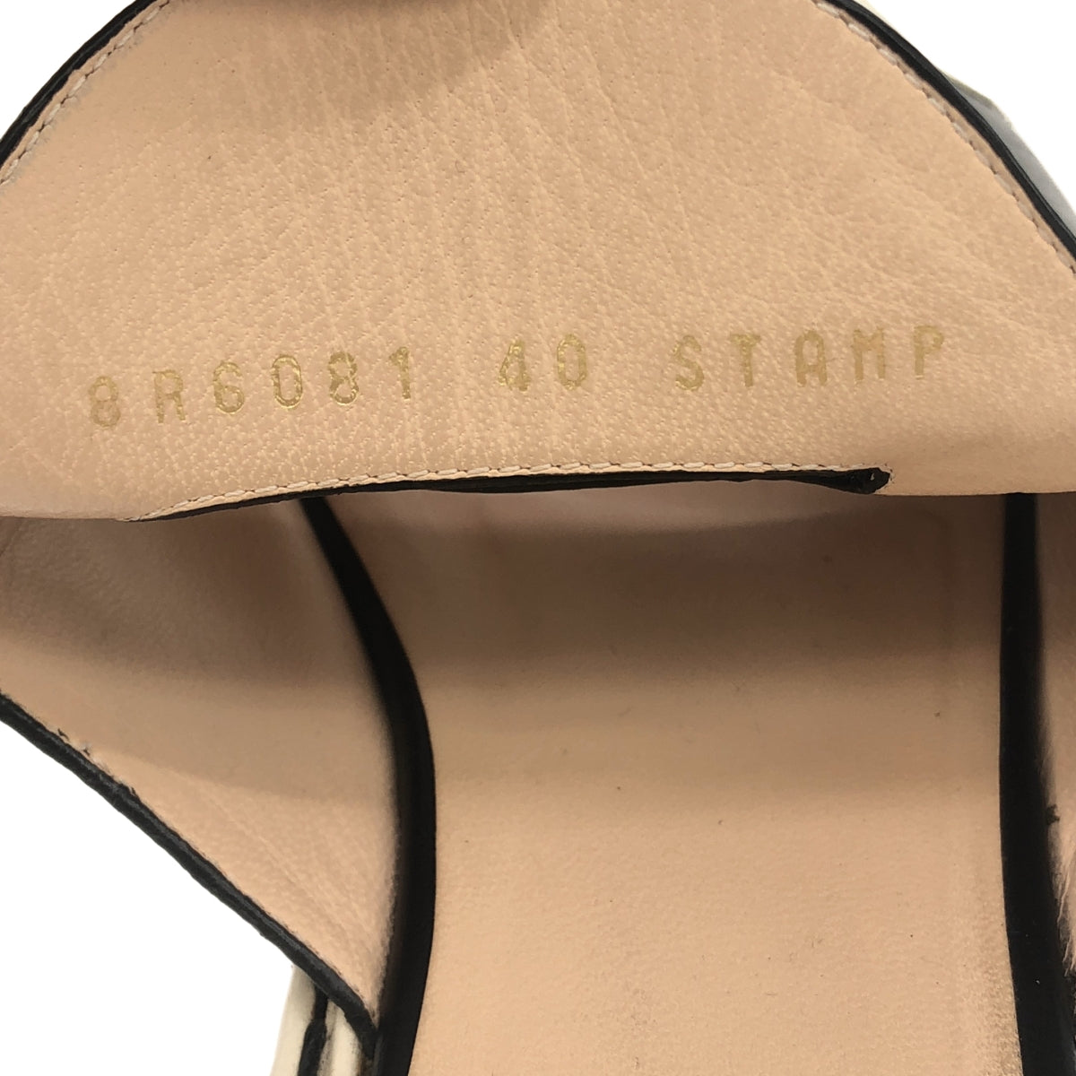 FENDI / フェンディ | ツートーン ウェッジ サンダル | 40 |