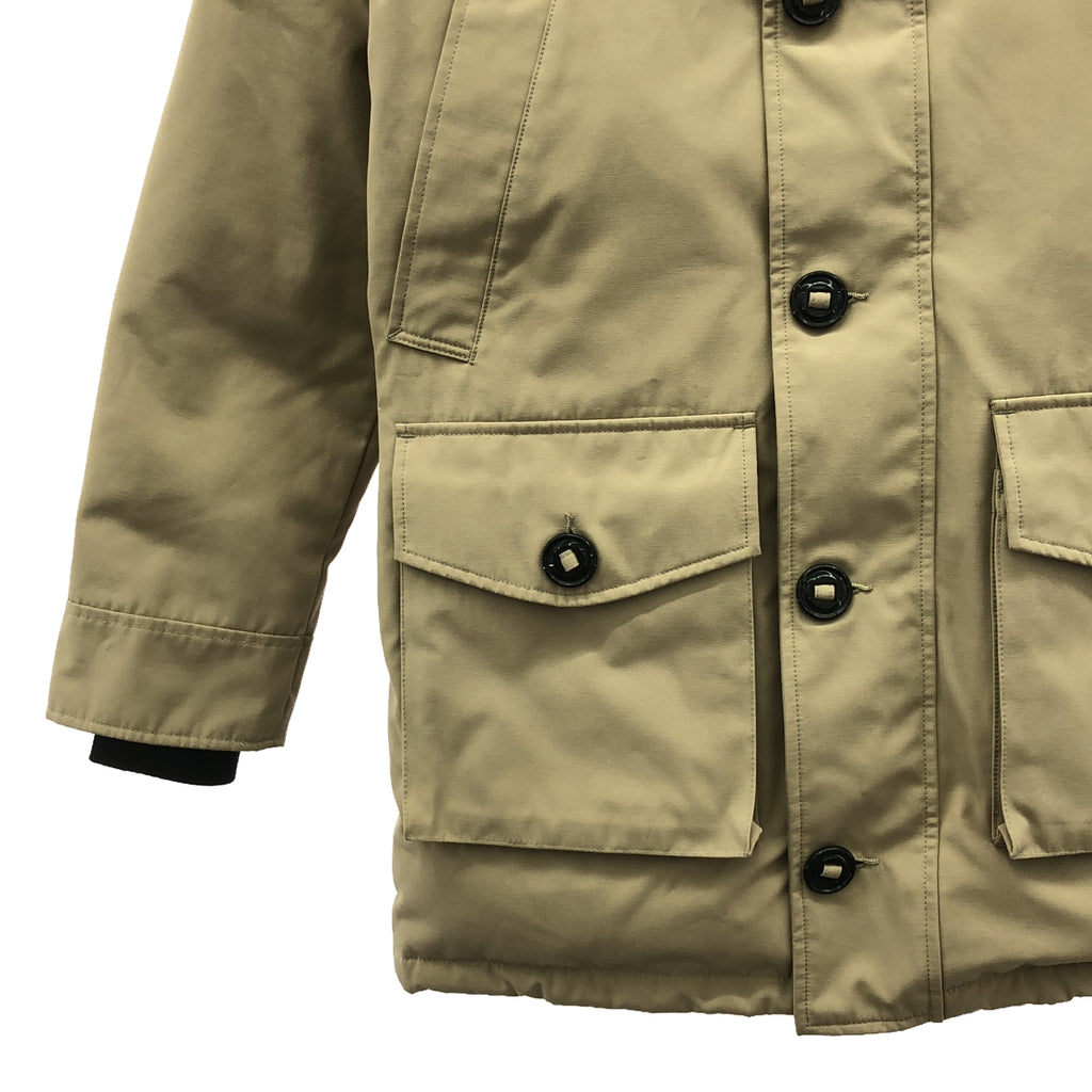 【美品】  CANADA GOOSE / カナダグース | ｘUNITED ARROWS YORKTON ヨークトン ダウンジャケット | M | ベージュ | メンズ