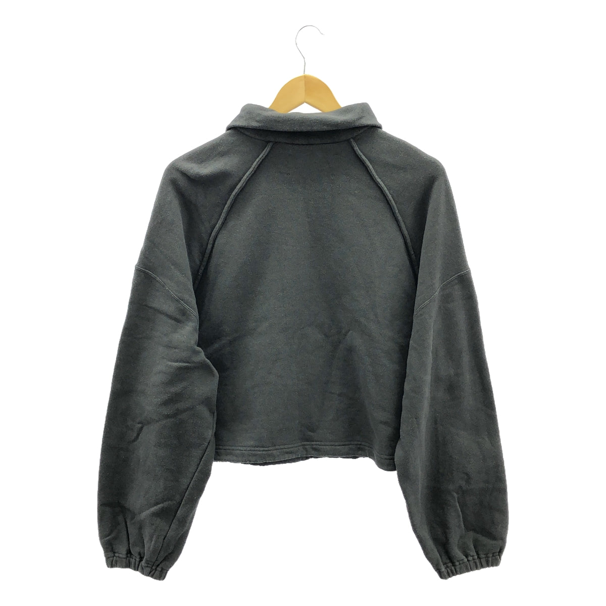 TODAYFUL | 2023AW | Half Zip Pullover Sweatshirt | F | Charcoal Gray | Women's