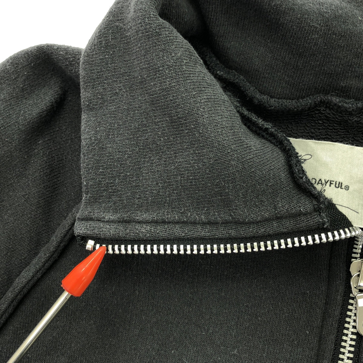 TODAYFUL / トゥデイフル | 2023AW | Half Zip Pullover ハーフジップ プルオーバー スウェット | F | チャコールグレー | レディース