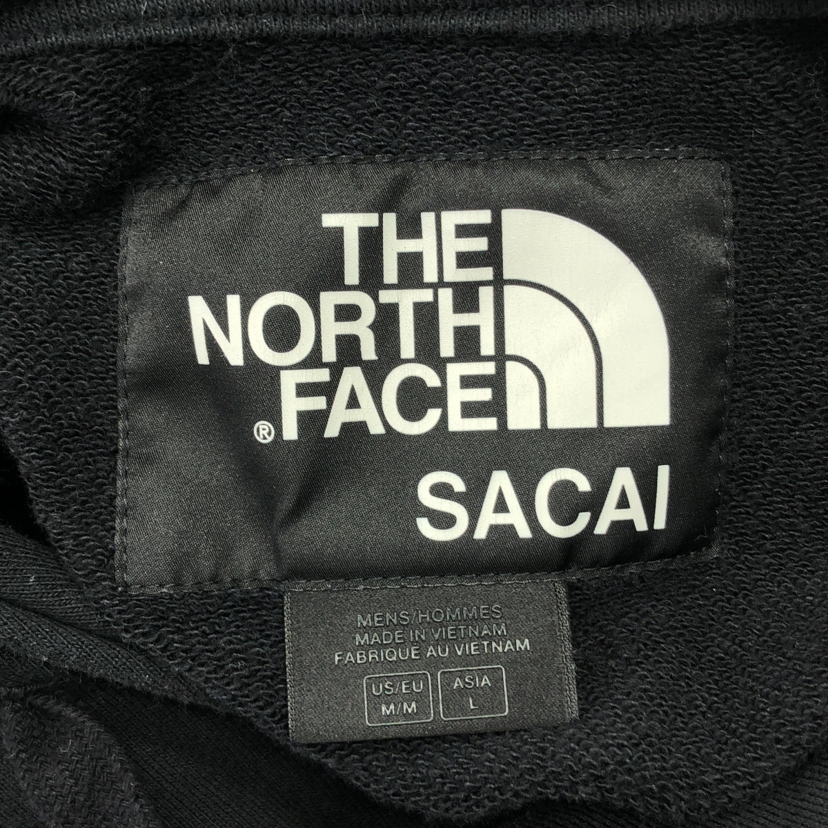 sacai / 사카이 | × NIKE / 나이키 다른 소재 전환 로고 스웨트 후디 | L |