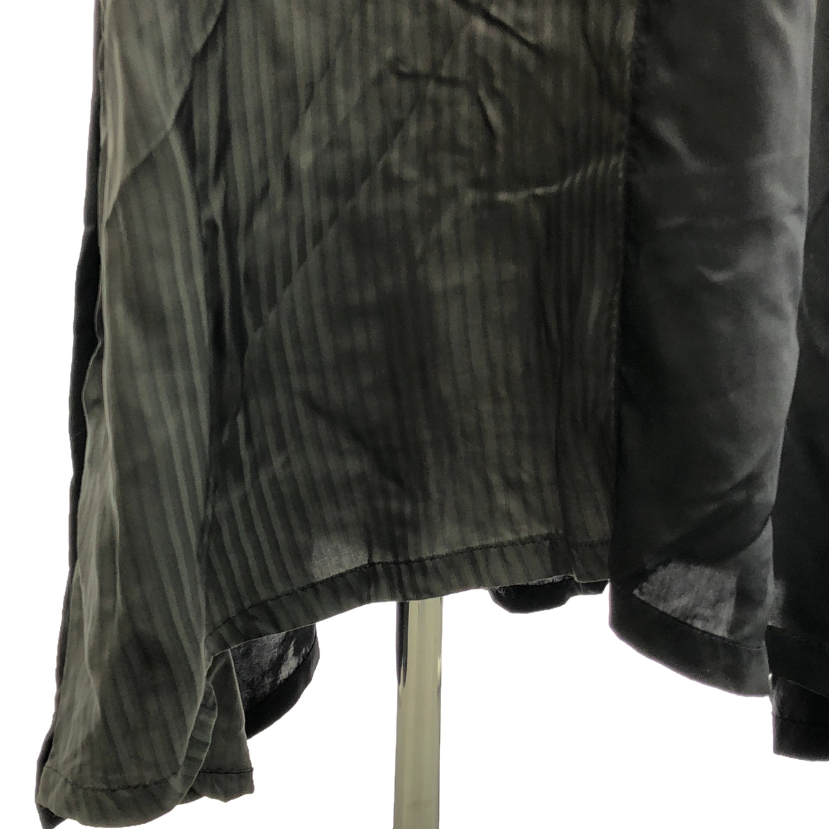 Y's / Y's 山本耀司 |無袖連身裙 條紋無袖連身裙 | 2 |黑色 |女性的