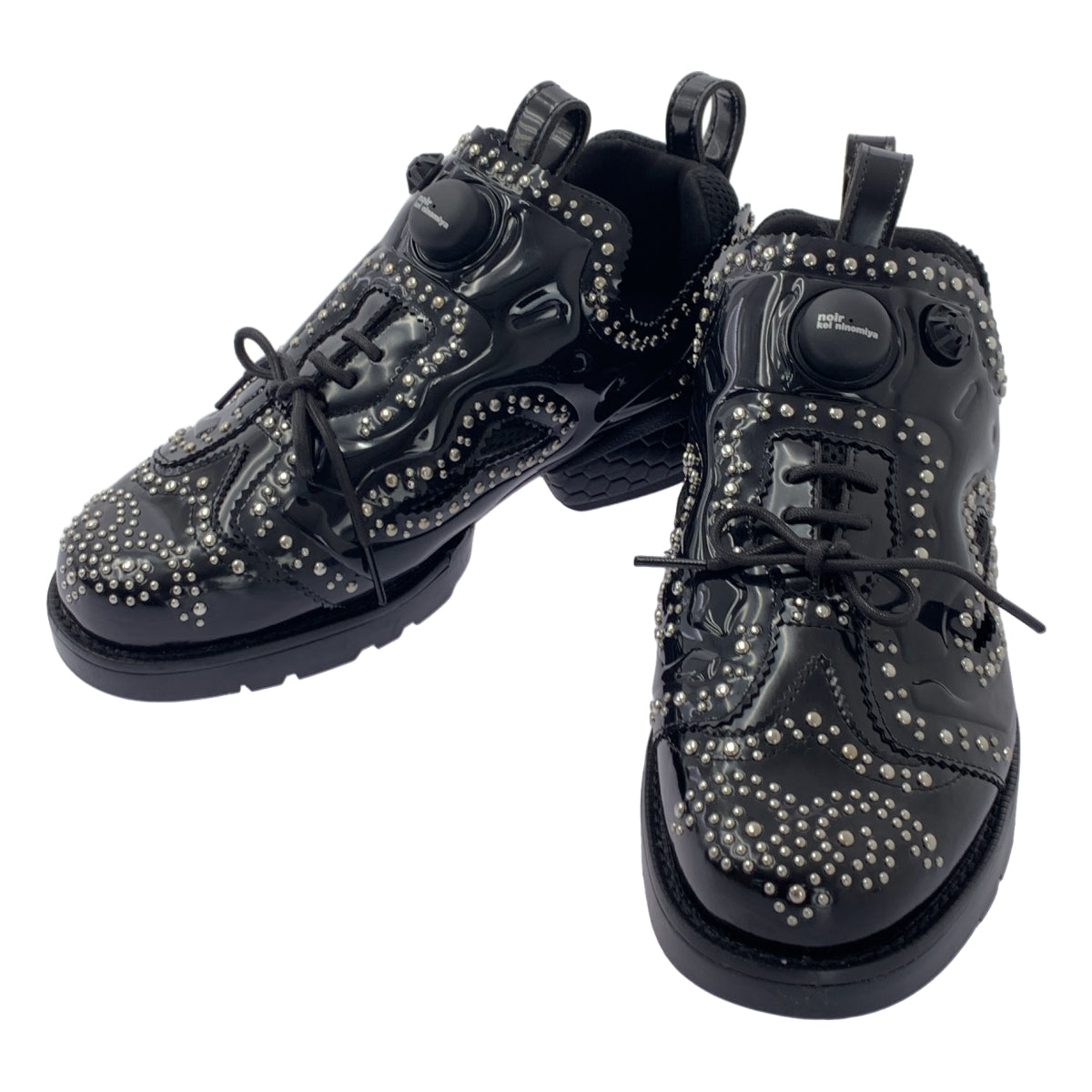 【成色極佳】noir kei ninomiya | 2025春夏 | IPF 連身裙高跟鞋 Fury 運動鞋 | 25碼 | 黑色 | 女款