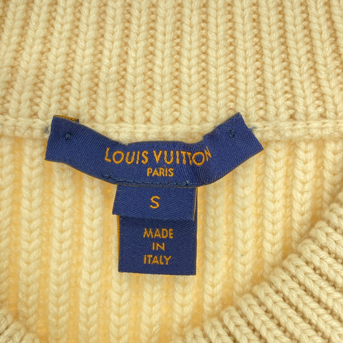 Louis Vuitton / ルイヴィトン | カシミヤ100% リブ ニット プルオーバー | S | レディース