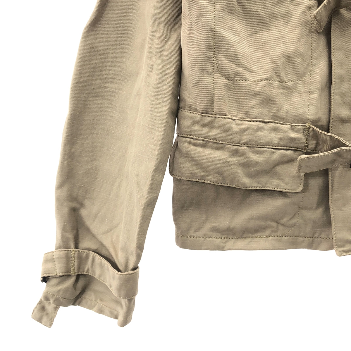 BOTTEGA VENETA | 棉麻軍裝外套 | 尺寸 44 | 男款