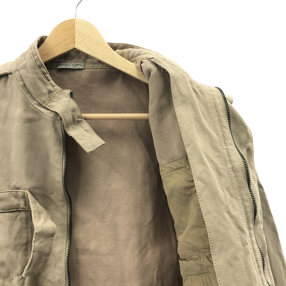 BOTTEGA VENETA | 棉麻軍裝外套 | 尺寸 44 | 男款