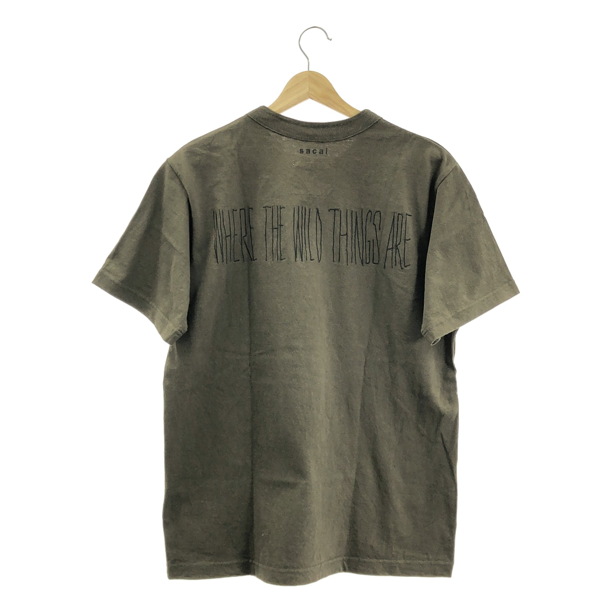 sacai | 2025 秋冬 | 野獸家園印花T卹 | 尺寸 2 | 男款