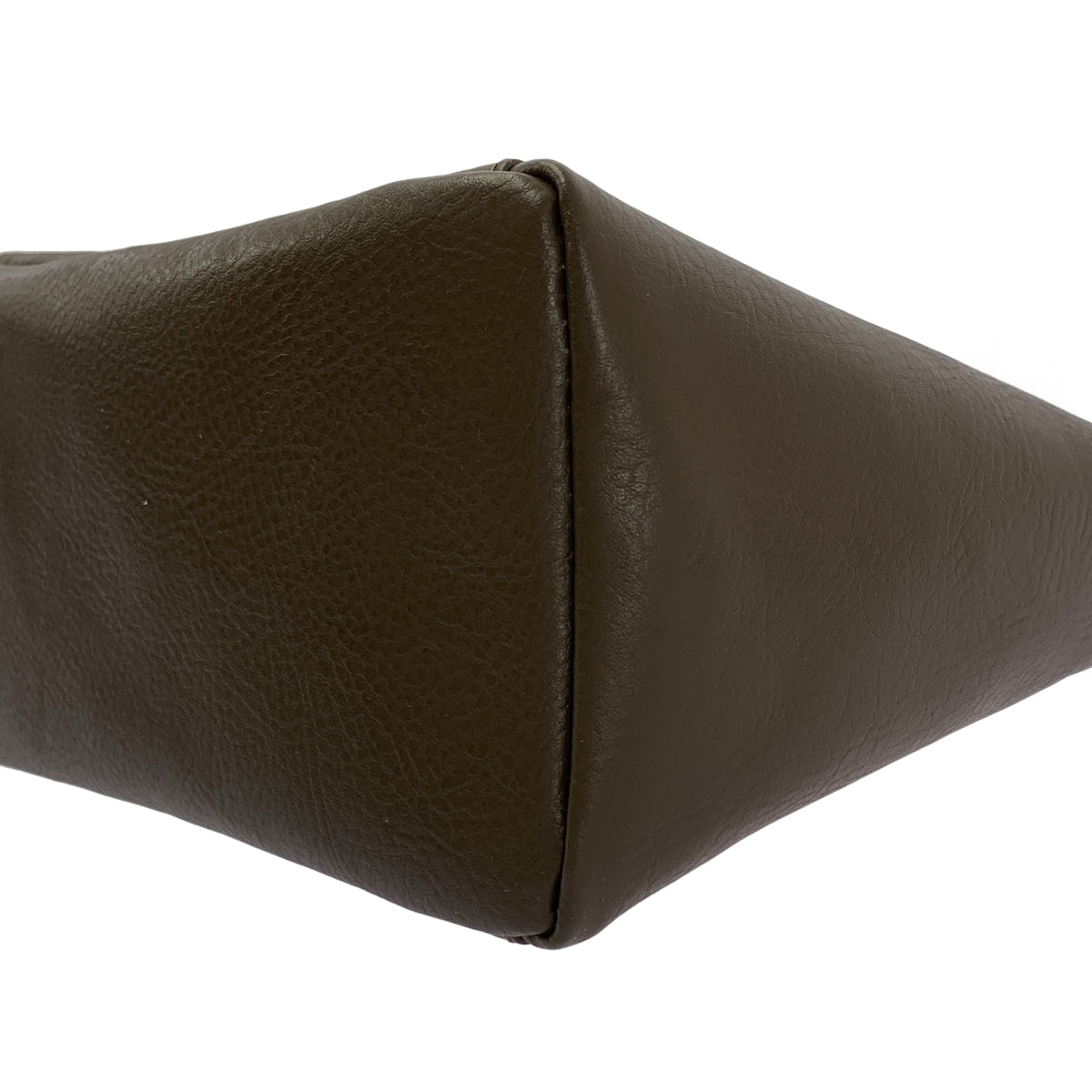 赤褐色 | 雙向牛皮手提包，附肩帶 |