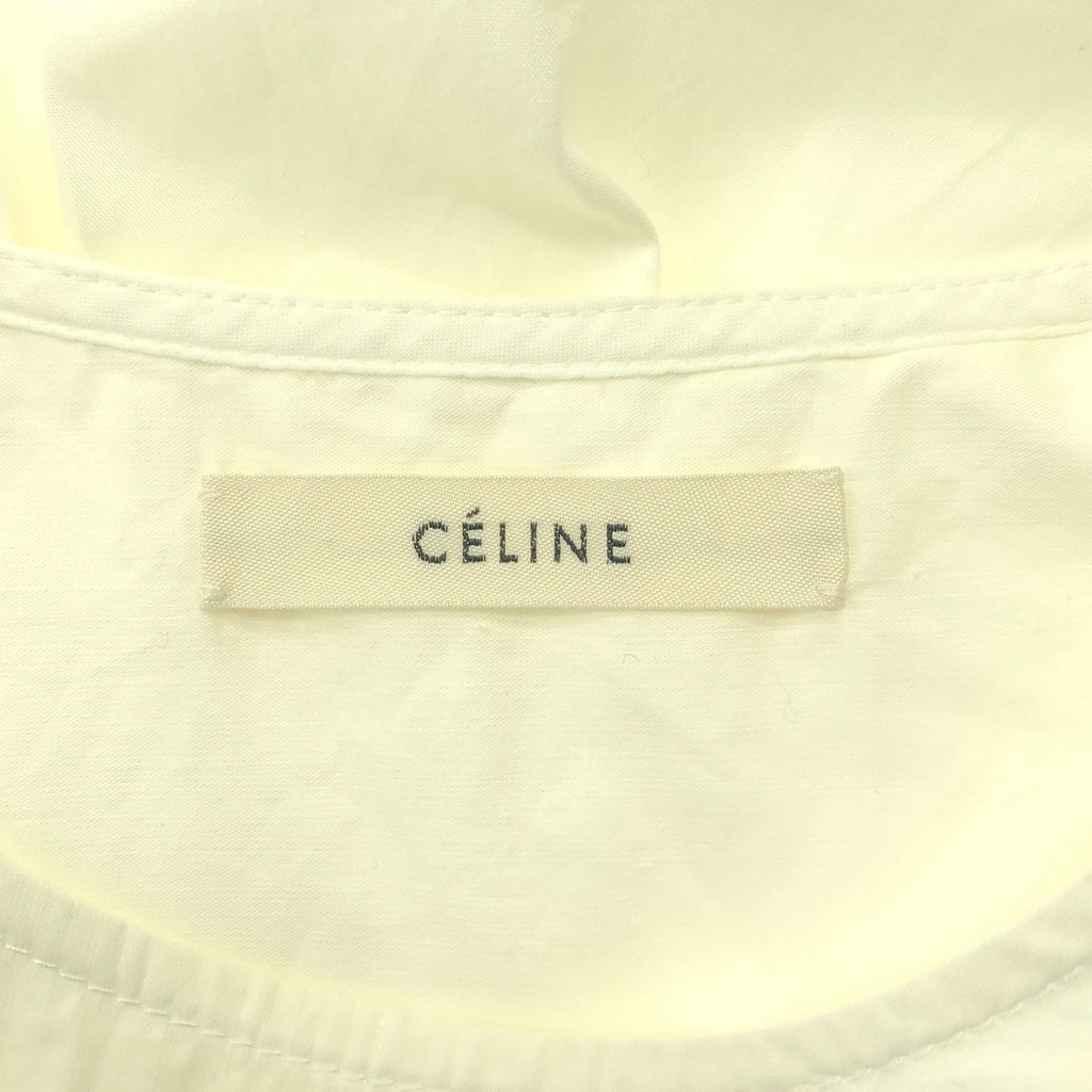 CELINE | Phoebe Philo 設計 / 棉質拉鍊套頭衫 | S 碼 | 女款